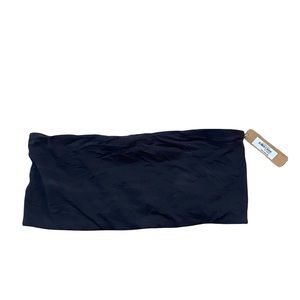 SKIMS black bandeau bra small medium